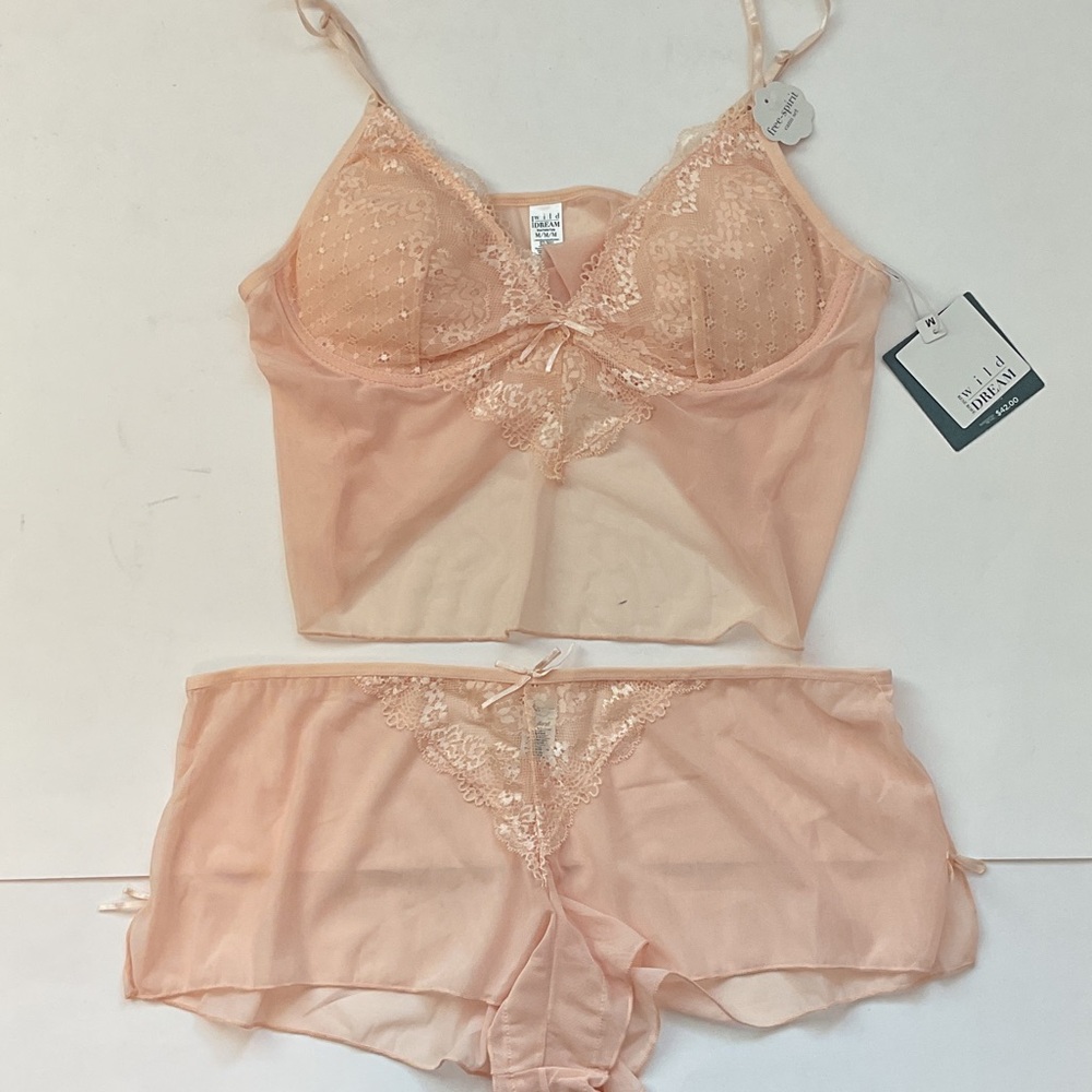 Rene Rofe Lace Cami Set - Picture 2 of 16